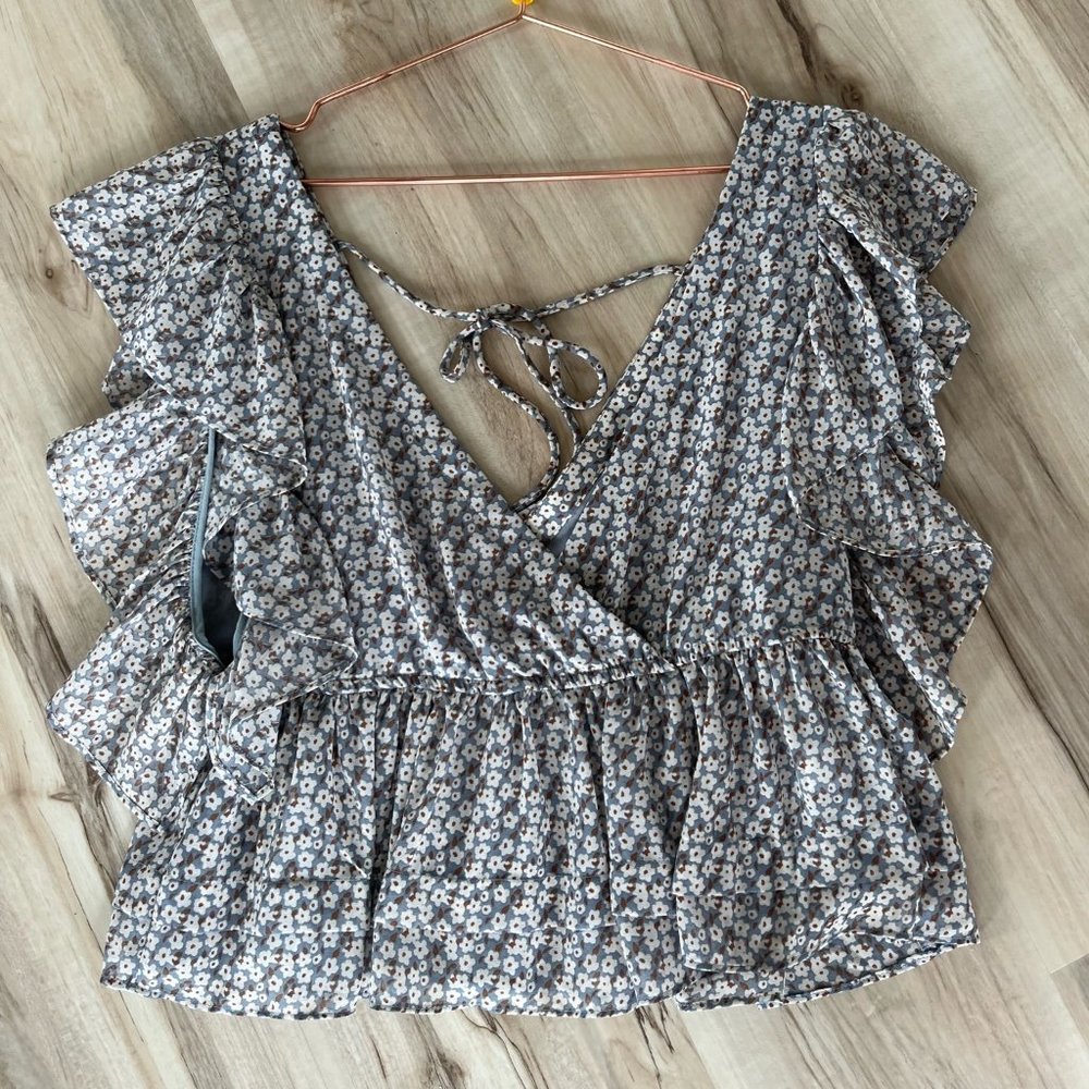 Floral Blouse Top